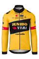 AGU Langarm Fahrradtrikot für den Sommer - JUMBO-VISMA 2023 - Gelb/Schwarz
