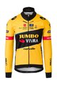 AGU Fahrrad-Thermojacke - JUMBO-VISMA 2023 - Schwarz/Gelb