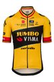 AGU Kurzarm Fahrradtrikot - JUMBO-VISMA 2023 WOUT VAN AERT - Schwarz/Gelb