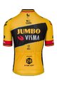 AGU Kurzarm Fahrradtrikot - JUMBO-VISMA 2023 WOUT VAN AERT - Schwarz/Gelb