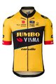 AGU Kurzarm Fahrradtrikot - JUMBO-VISMA 2023 JONAS VINGEGAARD - Schwarz/Gelb