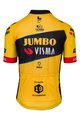 AGU Kurzarm Fahrradtrikot - JUMBO-VISMA 2023 JONAS VINGEGAARD - Schwarz/Gelb