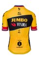 AGU Kurzarm Fahrradtrikot - JUMBO-VISMA 2023 PRIMOZ ROGLIC - Schwarz/Gelb