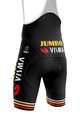 AGU Kurze Fahrradhose mit Trägern - JUMBO-VISMA TRIPLE VICTORY 2023 - Schwarz