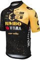 AGU Kurzarm Fahrradtrikot - JUMBO-VISMA VELODROME TDF 2023 - Gelb/Schwarz