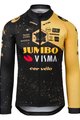 AGU Langarm Fahrradtrikot für den Sommer - JUMBO-VISMA VELODROME TDF 2023 - Gelb/Schwarz