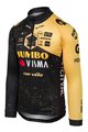 AGU Langarm Fahrradtrikot für den Sommer - JUMBO-VISMA VELODROME TDF 2023 - Gelb/Schwarz