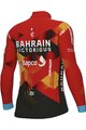 ALÉ Langarm Fahrradtrikot für den Winter - BAHRAIN VICTORIOUS 2023 WNT - Rot/Blau/Gelb/Schwarz