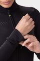 ALÉ Langarm Fahrradtrikot für den Winter - FONDO 2.0 SOLID - Schwarz