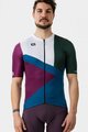 ALÉ Kurzarm Fahrradtrikot - NEXT - Grün/bordeaux/Weiß/Blau