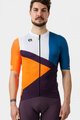 ALÉ Kurzarm Fahrradtrikot - NEXT - Orange/Blau/Schwarz/Weiß