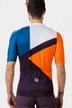 ALÉ Kurzarm Fahrradtrikot - NEXT - Orange/Blau/Schwarz/Weiß