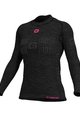 ALÉ Langarm Fahrrad-Shirt - SEAMLESS WOOL LADY - Grau