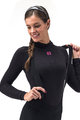 ALÉ Langarm Fahrrad-Shirt - SEAMLESS WOOL LADY - Grau