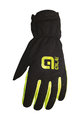 ALÉ Langfinger-Fahrradhandschuhe - WINTER - Gelb/Schwarz