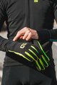 ALÉ Langfinger-Fahrradhandschuhe - WINTER - Gelb/Schwarz