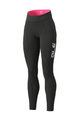 ALÉ Lange Fahrradhose ohne Träger  - WINTER LADY - Schwarz