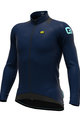 ALÉ Langarm Fahrradtrikot für den Winter - KLIMA WINTER - Blau
