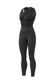 ALÉ Lange Fahrradhose mit Trägern - FUTURE LADY WINTER - Schwarz