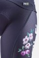 ALÉ Lange Fahrradhose mit Trägern - FIORI LADY WINTER - Schwarz