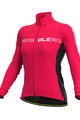 ALÉ Langarm Fahrradtrikot für den Winter - FUTURE RACE LADY WNT - Rosa