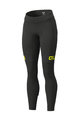 ALÉ Lange Fahrradhose ohne Träger  - BLEND LADY WINTER - Schwarz/Gelb