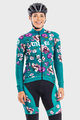 ALÉ Radtrikot und Hose für den Winter - FIORI LADY WINTER - Schwarz/Grün