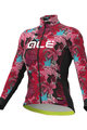 ALÉ Langarm Fahrradtrikot für den Winter - AMAZZONIA LADY WNT - Schwarz/Rosa