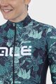 ALÉ Langarm Fahrradtrikot für den Winter - AMAZZONIA LADY WNT - Schwarz/Grün