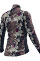ALÉ Radtrikot und Hose für den Winter - AMAZZONIA LADY WNT - Blau/Schwarz/Lila