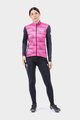 ALÉ Fahrrad-Thermojacke - SOLID SHARP LADY WNT - Rosa/Schwarz