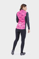 ALÉ Fahrrad-Thermojacke - SOLID SHARP LADY WNT - Rosa/Schwarz