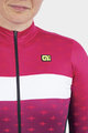 ALÉ Langarm Fahrradtrikot für den Winter - PR-R STARS LADY WNT - Schwarz/Rosa