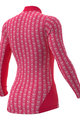 ALÉ Langarm Fahrrad-Shirt - INTIMO CUBES LADY - Rosa