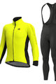 ALÉ Fahrradjacke und Hose für den Winter - FONDO WINTER - Schwarz/Gelb