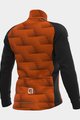 ALÉ Fahrrad-Thermojacke - SOLID SHARP - Orange/Schwarz