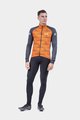 ALÉ Fahrrad-Thermojacke - SOLID SHARP - Orange/Schwarz