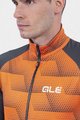 ALÉ Fahrrad-Thermojacke - SOLID SHARP - Orange/Schwarz