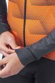 ALÉ Fahrrad-Thermojacke - SOLID SHARP - Orange/Schwarz