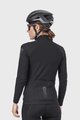 ALÉ Langarm Fahrradtrikot für den Winter - WARM RACE LADY WNT - Schwarz