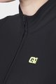 ALÉ Langarm Fahrradtrikot für den Winter - R-EV1 WARM RACE - Schwarz