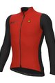 ALÉ Fahrrad-Thermojacke - FONDO 2.0 SOLID - Rot/Schwarz