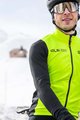 ALÉ Fahrrad-Thermojacke - FONDO 2.0 SOLID - Schwarz/Gelb