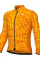 ALÉ Langarm Fahrradtrikot für den Winter - SOLID RIDE - Gelb/Orange
