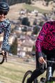 ALÉ Langarm Fahrradtrikot für den Winter - SOLID RIDE LADY WNT - Weiß/Schwarz