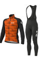 ALÉ Fahrradjacke und Hose für den Winter - SHARP + WINTER - Schwarz/Orange