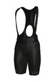 ALÉ Kurze Fahrradhose mit Trägern - SPEED FONDO - Schwarz/Grau
