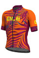 ALÉ Kurzarm Fahrradtrikot - SUNSET - Lila/Orange