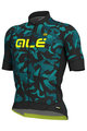 ALÉ Kurzarm Fahrradtrikot - GLASS - Blau/Schwarz