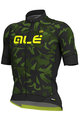 ALÉ Kurzarm Fahrradtrikot - GLASS - Grün/Schwarz